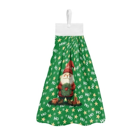 ZIATUBLE Christmas Hand Tie Towel Santa Claus Hanging Hand Dry Towels Absorbent Hanging Kitchen Towel with Loop Machine Set of 3 Washable Paper Hand Towels for Bathroom Home Indoor 
ZIATUBLE Christmas Hand Tie Towel Santa Claus Hanging Hand Dry Towels Absorbent Hanging Kitchen Towel with Loop Machine Set of 3 Washable Paper Hand Towels for Bathroom Home Indoor