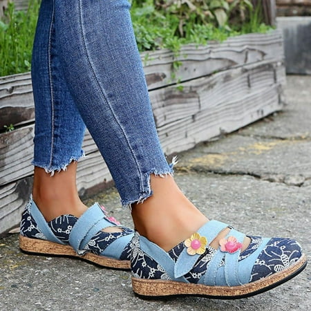 Tdoqot Women s Flat Sandals- Dressy Summer Comfy Womens Sandals Light Blue Size 8.5
Tdoqot Women s Flat Sandals- Dressy Summer Comfy Womens Sandals Light Blue Size 8.5