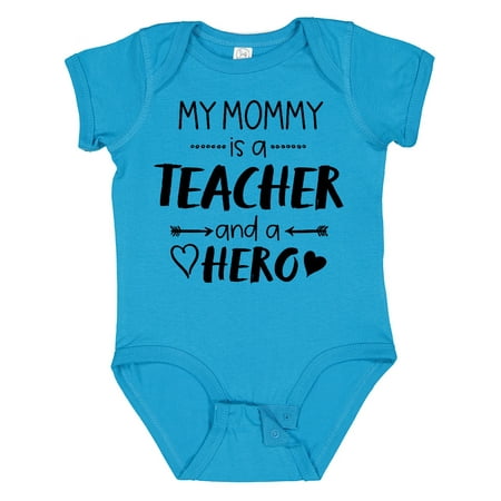 Inktastic My Mommy is a Teacher and a Hero Gift Baby Boy or Baby Girl Bodysuit
Inktastic My Mommy is a Teacher and a Hero Gift Baby Boy or Baby Girl Bodysuit