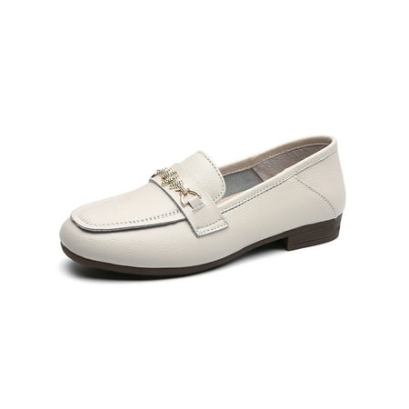 Zodanni Womens Loafers Comfort Casual Shoes Slip On Flats Square Toe Leather Shoe Ladies Work Low Heel Classic Beige 5.5
Zodanni Womens Loafers Comfort Casual Shoes Slip On Flats Square Toe Leather Shoe Ladies Work Low Heel Classic Beige 5.5
