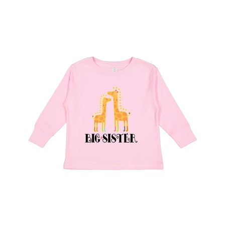 Inktastic Big Sister Announcement Girls Giraffe Gift Toddler Toddler Girl Long Sleeve T-Shirt
Inktastic Big Sister Announcement Girls Giraffe Gift Toddler Toddler Girl Long Sleeve T-Shirt