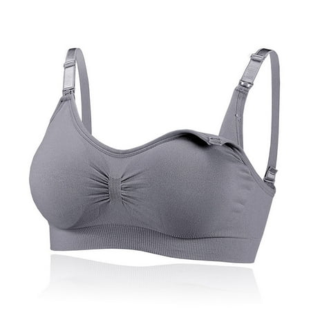 Nursing Bra with Breathable Pads | Adjustable Breast Feeding Bras | Maternity Nursing Bra No Steel Ring Gathering Bras for Convenient Breastfeeding
Nursing Bra with Breathable Pads | Adjustable Breast Feeding Bras | Maternity Nursing Bra No Steel Ring Gathering Bras for Convenient Breastfeeding