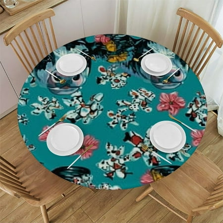 Tllo0ord Round Fitted Tablecloth with Elastic Edge for Outdoor Patio Indoor Kitchen Dining Party Doodle Cows Fits up Tables 38-42
Tllo0ord Round Fitted Tablecloth with Elastic Edge for Outdoor Patio Indoor Kitchen Dining Party Doodle Cows Fits up Tables 38-42