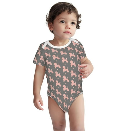 Fotbe Poodle Dog Pattern Unisex-baby Short-sleeve Bodysuit Short Sleeve Bodysuits One-piece 100% Organic Cotton for Infant Baby Boys Unisex-6 Months
Fotbe Poodle Dog Pattern Unisex-baby Short-sleeve Bodysuit Short Sleeve Bodysuits One-piece 100% Organic Cotton for Infant Baby Boys Unisex-6 Months