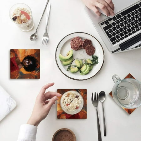 KXMDXA Woman Set of 4 Coaster for Drinks Absorbent Ceramic Stone Coasters Cup Mat with Cork Base for Home Kitchen Room Coffee Table Bar Decor
KXMDXA Woman Set of 4 Coaster for Drinks Absorbent Ceramic Stone Coasters Cup Mat with Cork Base for Home Kitchen Room Coffee Table Bar Decor