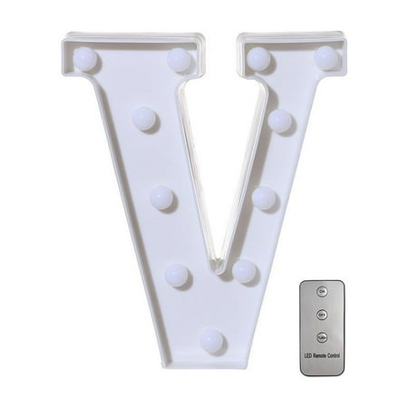 Fdelink Light Remote control Alphabet Letter Lights LED Light Up White Plastic Letters Stand I
Fdelink Light Remote control Alphabet Letter Lights LED Light Up White Plastic Letters Stand I