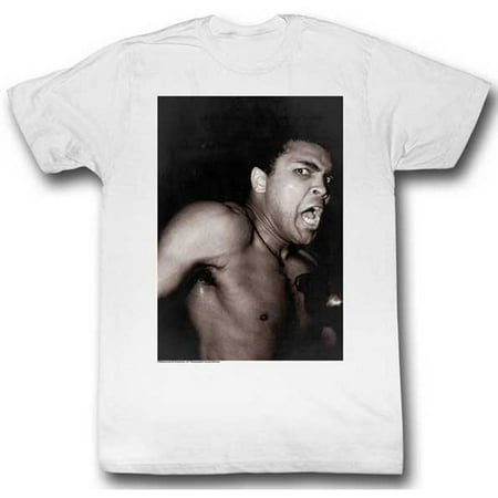 Muhammad Ali Men's Whabam T-shirt White