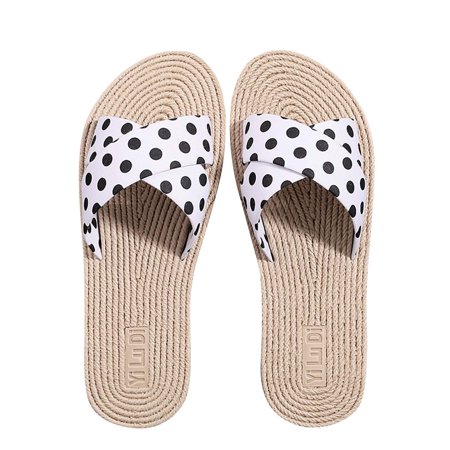 TTQLVZJGSE Women s Simple Summer Comfortable Lightweight Flat Bottom Slope with Casual Sandals Summer Ladies Slippers Polka Dot Polka Dot Holiday Beach Shoes
TTQLVZJGSE Women s Simple Summer Comfortable Lightweight Flat Bottom Slope with Casual Sandals Summer Ladies Slippers Polka Dot Polka Dot Holiday Beach Shoes