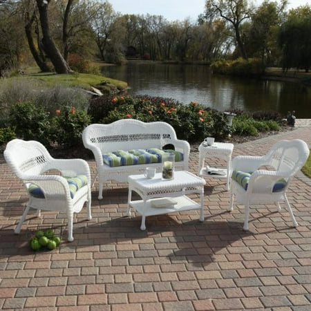 Sahara All-Weather Wicker Patio Set - Seats 4
