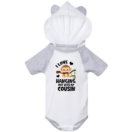 Inktastic Monkey I Love Hanging out with My Cousin Gift Baby Boy or Baby Girl Bodysuit
Inktastic Monkey I Love Hanging out with My Cousin Gift Baby Boy or Baby Girl Bodysuit