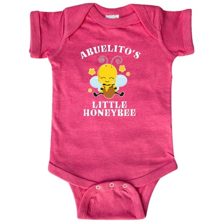 Inktastic Cute Bee Abuelito s Little Honeybee with Stars Gift Baby Boy or Baby Girl Bodysuit
Inktastic Cute Bee Abuelito s Little Honeybee with Stars Gift Baby Boy or Baby Girl Bodysuit