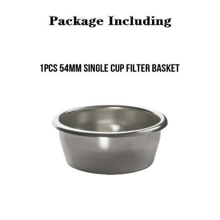 54mm Coffee Filter Basket For Express Coffee Filter Bowl Single Cup Coffee Basket Bowl Replacement For 54mm Co
54mm Coffee Filter Basket For Express Coffee Filter Bowl Single Cup Coffee Basket Bowl Replacement For 54mm Co
