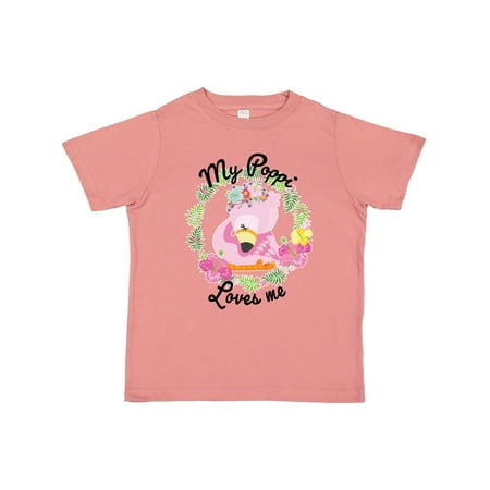 Inktastic Baby Flamingo My Poppi Loves Me with Flower Wreath Gift Toddler Boy or Toddler Girl T-Shirt
Inktastic Baby Flamingo My Poppi Loves Me with Flower Wreath Gift Toddler Boy or Toddler Girl T-Shirt