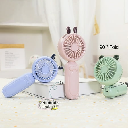 Hesroicy 1 Set Handheld Fan 3 Gears Switch 2 Wind Speeds 4 Blades USB Charging 90 Degrees Adjustment Foldable Portable Fan School Accessory
Hesroicy 1 Set Handheld Fan 3 Gears Switch 2 Wind Speeds 4 Blades USB Charging 90 Degrees Adjustment Foldable Portable Fan School Accessory