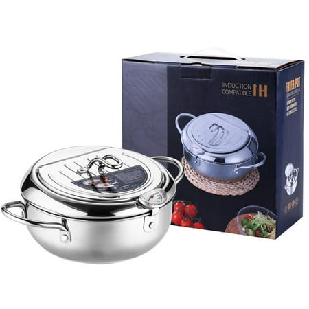 Temperature-Controlled Japanese-Style Household Tempura Fryer Induction Cooker