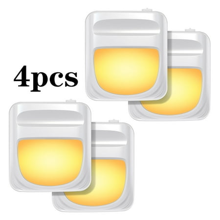 Ledander 4PCS Soft Light Night Light Adjustable Plug into Wall Dusk to Dawn Sensor Warm Color for Baby Bedroom Stairs
Ledander 4PCS Soft Light Night Light Adjustable Plug into Wall Dusk to Dawn Sensor Warm Color for Baby Bedroom Stairs