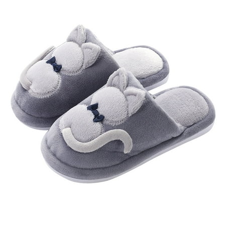 NUOLUX 1 Pair Cat Shape Plush Slippers Cartoon Cat Slippers Warm Cat Shape Slippers Warm Cotton Kids Slippers Semi-enclosed Children Slippers for Girls Boys 22CM Inner Length Size 22 Grey
NUOLUX 1 Pair Cat Shape Plush Slippers Cartoon Cat Slippers Warm Cat Shape Slippers Warm Cotton Kids Slippers Semi-enclosed Children Slippers for Girls Boys 22CM Inner Length Size 22 Grey