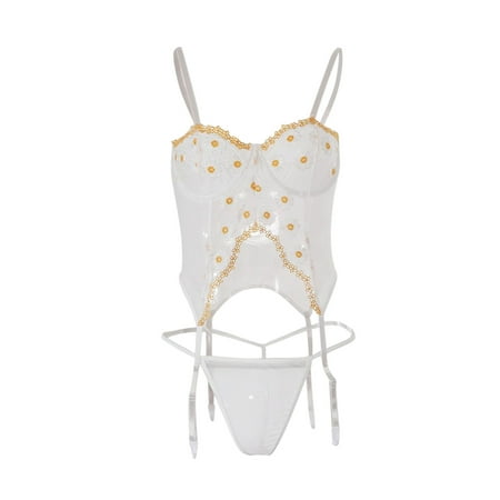 Fsqjgq Underwear Women Boxers for Men Cotton Women Embroidered Lace Net Lingerie Underwear Set Bot Underwear Womens Underwear Push Up Bras for Women Spandex White L
Fsqjgq Underwear Women Boxers for Men Cotton Women Embroidered Lace Net Lingerie Underwear Set Bot Underwear Womens Underwear Push Up Bras for Women Spandex White L