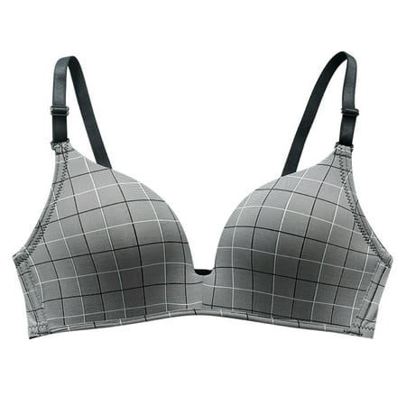 harmtty Women Girl Fashion Thin Wireless Padded Push Up Grid Bra Brassiere Underwear Black 32/70
harmtty Women Girl Fashion Thin Wireless Padded Push Up Grid Bra Brassiere Underwear Black 32/70