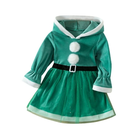 AMILIEe Toddler Baby Girls Christmas Dress Patchwork Long Sleeve Bobbles Mesh Tulle Dress Princess Dress
AMILIEe Toddler Baby Girls Christmas Dress Patchwork Long Sleeve Bobbles Mesh Tulle Dress Princess Dress