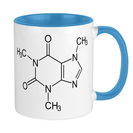 CafePress - Caffeine Molecule - Ceramic Coffee Tea Novelty Mug Cup 11 oz
CafePress - Caffeine Molecule - Ceramic Coffee Tea Novelty Mug Cup 11 oz