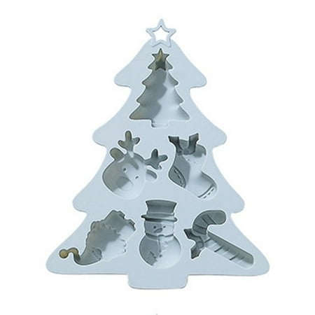 6 Cavities Christmas Snowman Silicone Mold Santa Claus Tree Socks Elk Crutch Chocolate Cake Mold Holiday Decoration Baking Tools BLUE
6 Cavities Christmas Snowman Silicone Mold Santa Claus Tree Socks Elk Crutch Chocolate Cake Mold Holiday Decoration Baking Tools BLUE