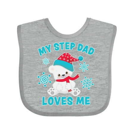 Inktastic Polar Bear My Step Dad Loves Me in Santa Hat with Snowflakes Gift Baby Boy or Baby Girl Bib
Inktastic Polar Bear My Step Dad Loves Me in Santa Hat with Snowflakes Gift Baby Boy or Baby Girl Bib