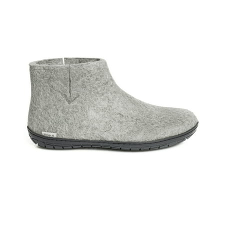 Glerups Unisex GR-01-02 - Felt Boots With Rubber Sole 37 M