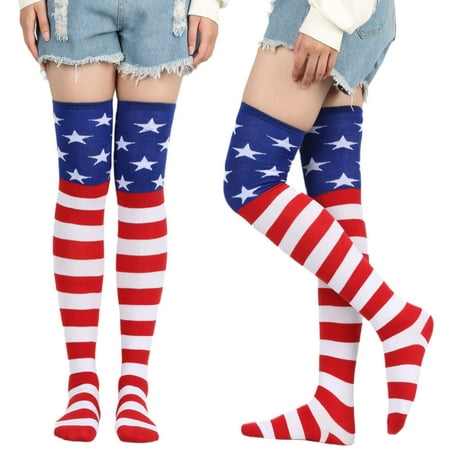 3 Pairs Socks for Women Womens American Flag Knee High Socks Stripes Over The Calf Socks Womens Socks
3 Pairs Socks for Women Womens American Flag Knee High Socks Stripes Over The Calf Socks Womens Socks