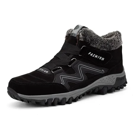 Men‘s Non-slip Snow Shoes With Sueded Ankle Top For Winter Outdoors Walking Trekking Hiking
Men‘s Non-slip Snow Shoes With Sueded Ankle Top For Winter Outdoors Walking Trekking Hiking