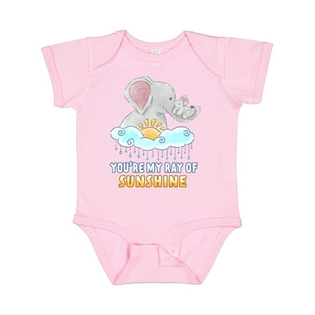 Inktastic You re My Ray of Sunshine Cute Elephants Rainclouds and Sun Gift Baby Boy or Baby Girl Bodysuit
Inktastic You re My Ray of Sunshine Cute Elephants Rainclouds and Sun Gift Baby Boy or Baby Girl Bodysuit