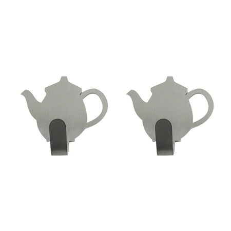VEAREAR 2Pcs Creative Teapot Shape Adhesive Wall Hook Clothes Coat Hanger Home Decor
VEAREAR 2Pcs Creative Teapot Shape Adhesive Wall Hook Clothes Coat Hanger Home Decor
