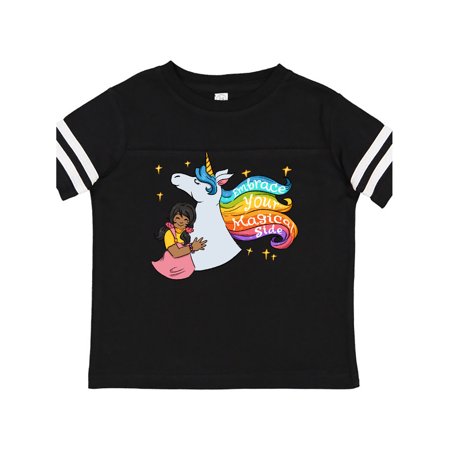 Inktastic Embrace Your Magical Side Girl Hugging A Unicorn Gift Toddler Boy or Toddler Girl T-Shirt
Inktastic Embrace Your Magical Side Girl Hugging A Unicorn Gift Toddler Boy or Toddler Girl T-Shirt