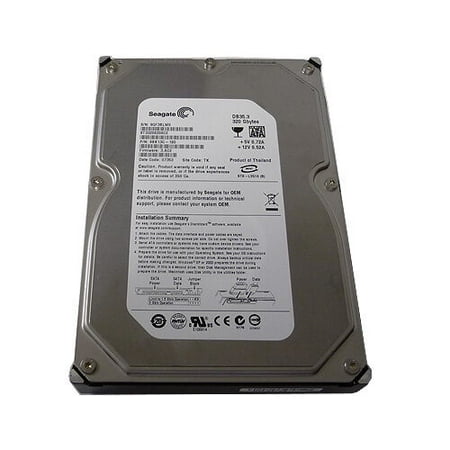 Seagate 320GB 8MB Cache 7200RPM 3.5" SATA2 Desktop Hard Drive -PC/Mac/CCTV DVR