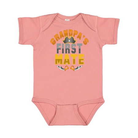 Inktastic Grandpas 1st Mate Pirate Sailing Gift Baby Boy or Baby Girl Bodysuit
Inktastic Grandpas 1st Mate Pirate Sailing Gift Baby Boy or Baby Girl Bodysuit