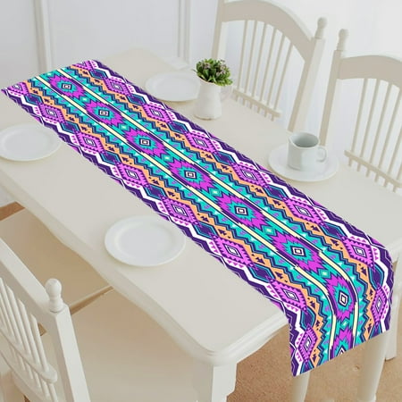 ABPHQTO Multicolor Aztec Table Runner Placemat Tablecloth For Home Decor 14x72 Inch
ABPHQTO Multicolor Aztec Table Runner Placemat Tablecloth For Home Decor 14x72 Inch