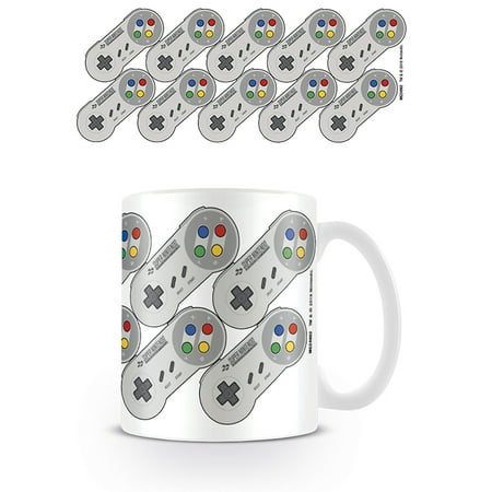 Nintendo - Ceramic Coffee Mug / Cup (SNES Controller Pattern)