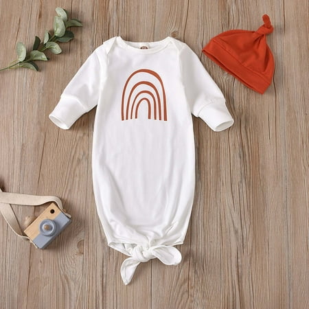 Juebong Baby Romper Deals Baby Newborn Knotted Gown Soft Breathable Sleeper Gowns Babies Coming Home Outfit Infant Watercolor Flowers Nightgowns With Cap Set
Juebong Baby Romper Deals Baby Newborn Knotted Gown Soft Breathable Sleeper Gowns Babies Coming Home Outfit Infant Watercolor Flowers Nightgowns With Cap Set