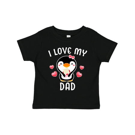 Inktastic I Love My Dad with Cute Penguin and Hearts Gift Toddler Toddler Girl T-Shirt
Inktastic I Love My Dad with Cute Penguin and Hearts Gift Toddler Toddler Girl T-Shirt