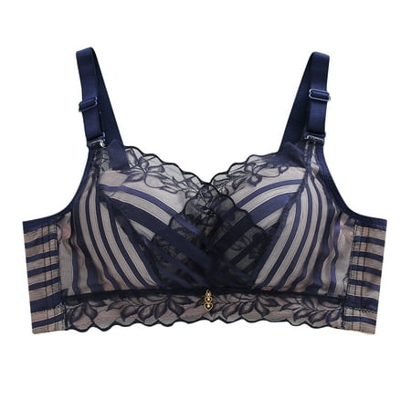 Felwors Women s Underwire Bra Adjustable Anti Droop Overlapping Lace Bra Stripe Bra
Felwors Women s Underwire Bra Adjustable Anti Droop Overlapping Lace Bra Stripe Bra