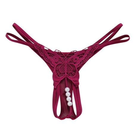 Zpanxa Womens Underwear Open Lace Crotch Thong Mesh Pearl Massage Lady Sexy Temptation Pants Purple One Sise
Zpanxa Womens Underwear Open Lace Crotch Thong Mesh Pearl Massage Lady Sexy Temptation Pants Purple One Sise