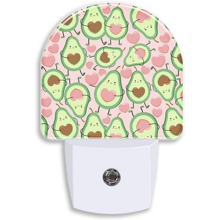 Cute Avocado Night Light Cartoon Avocado And Hearts Night Lights Plug Into Wall With Dusk To Dawn Sensor Led Lights Automatic Night Light For Boys Girls Bathroom Hallway 0.5W Energy Saving
Cute Avocado Night Light Cartoon Avocado And Hearts Night Lights Plug Into Wall With Dusk To Dawn Sensor Led Lights Automatic Night Light For Boys Girls Bathroom Hallway 0.5W Energy Saving