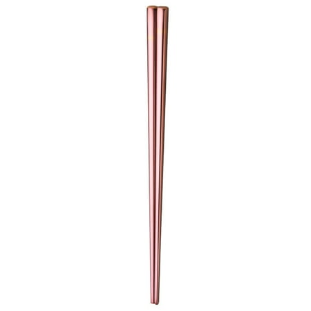 1pair Stainless Steel Fashion Reusable Chopsticks Gift Non Slip Rice Lightweight