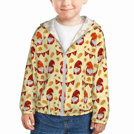 Zeuib Fall Gnomes Print Girls & Boys Sun Protection Hoodie with UPF 50+ Children’s Quick-Dry Jacket Perfect for Outdoor Activities-4 Years
Zeuib Fall Gnomes Print Girls & Boys Sun Protection Hoodie with UPF 50+ Children’s Quick-Dry Jacket Perfect for Outdoor Activities-4 Years