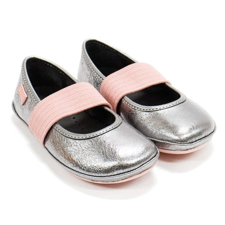 Camper Girls Right Ballerina Flats Grey 9 M US