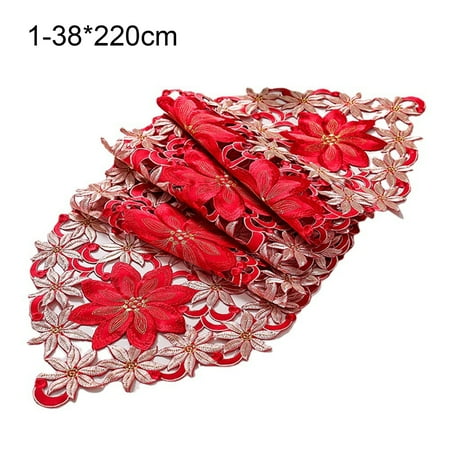JANGSLNG Table Runner Fine Texture Wear Resistant Fabric Christmas Themed Thickened Table Cover for Home
JANGSLNG Table Runner Fine Texture Wear Resistant Fabric Christmas Themed Thickened Table Cover for Home