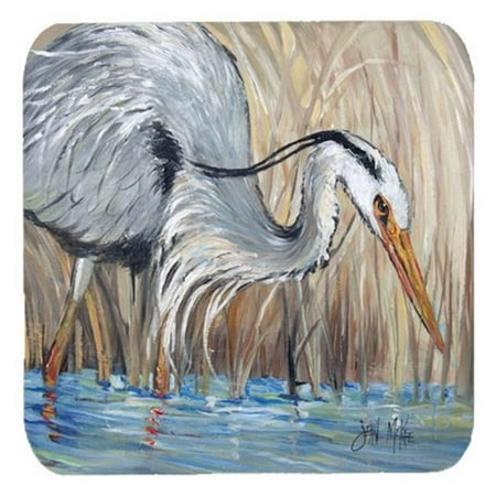 Blue Heron Foam Coasters Set Of 4