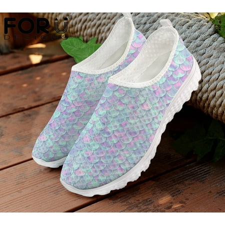 FORUDESIGNS Ladies Flat Shoes Beautiful Pearl Pattern Lightweight Mesh Loafers Women Soft Gradient Leisure Sneakers Footwear
FORUDESIGNS Ladies Flat Shoes Beautiful Pearl Pattern Lightweight Mesh Loafers Women Soft Gradient Leisure Sneakers Footwear