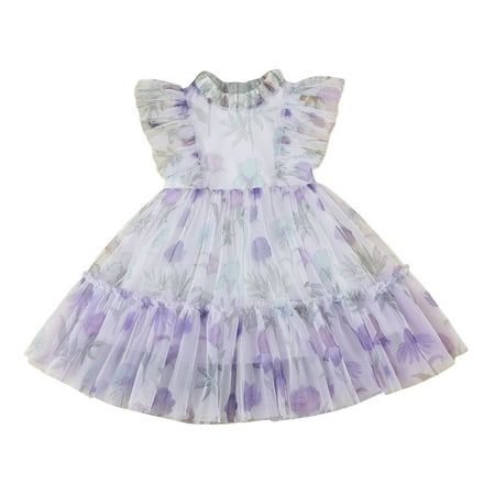 QYZEU Toddlers Knit Short-Sleeve Tutu Dresses Dress Set Kids Girls Toddler Beach Floral Prints Sleeveless Mesh Tulle Princess Girls Dress Cloths
QYZEU Toddlers Knit Short-Sleeve Tutu Dresses Dress Set Kids Girls Toddler Beach Floral Prints Sleeveless Mesh Tulle Princess Girls Dress Cloths