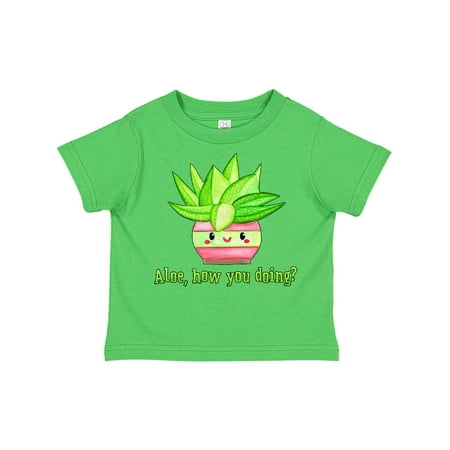 Inktastic Aloe How You Doing- cute aloe plant Gift Toddler Boy or Toddler Girl T-Shirt
Inktastic Aloe How You Doing- cute aloe plant Gift Toddler Boy or Toddler Girl T-Shirt